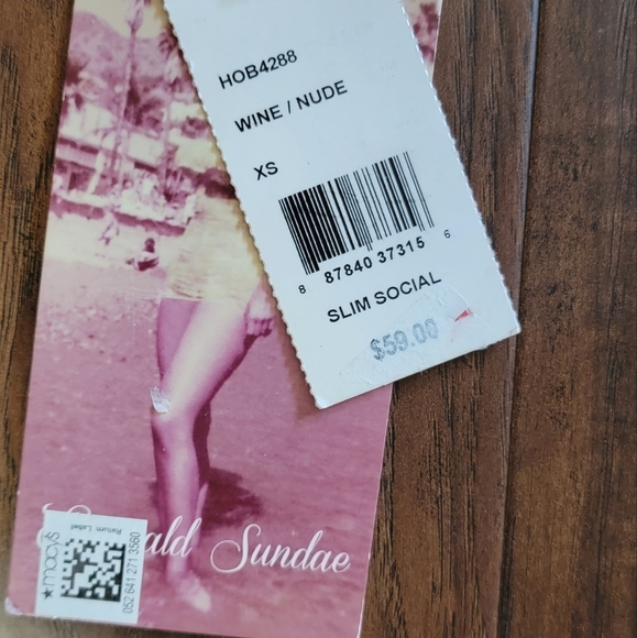 Sequin Maroon Strapless Party Special Occasion Homecoming Morp Dress Size XS - Picture 7 of 13